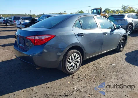 2019 Toyota Corolla Le from USA, damaged, VIN 2T1BURHE5KC184135